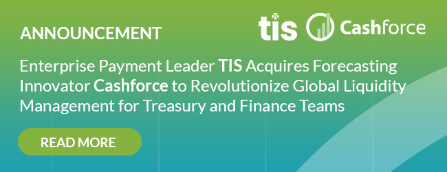 Announcement: TIS acquires Cashforce